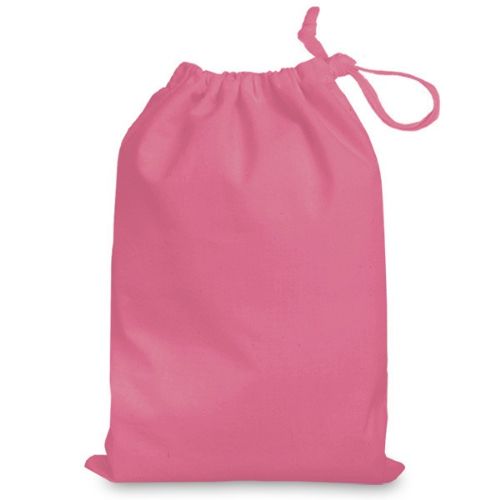 Pink Large cotton bag ideal for Carcassonne tiles